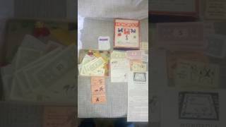 1950s short Monopoly game setmonopoly monopolygamesalemmassachusetts 1950s vintagegames 1951 [upl. by Emmer]