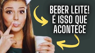 É isso que acontece quando você bebe leite  Leite e Lactose [upl. by Adnohr]