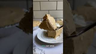 No Bake Pumpkin Cheesecake pumpkindessert easydesserts nobakecheesecakerecipe [upl. by Yrek86]