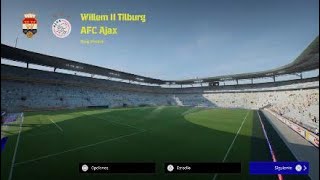 Jornada 12 Willem II Tiburg VS AFC Ajax eFootball 25 PS5 [upl. by Jer]