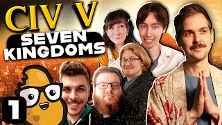 You Showed Me Your Embussy  Civ V Seven Kingdoms Episode 1 [upl. by Hiroshi]