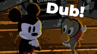 Epic Mickey Fandub 12  Mickeyjunk Mountain Oswald History [upl. by Katzir]