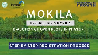 Mokila auction Plots  HMDA  How to register for the auction  Hyderabad Real Estate [upl. by Milo49]