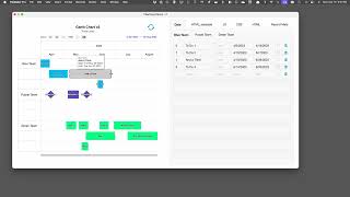 Gantt Chart in Claris FileMaker Demo [upl. by Sidnak]