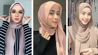 TOTORIAL CARA PAKAI TUDUNG SHAWL STYLE BARU CANTIK amp KEMAS [upl. by Anicart]