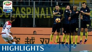 Inter  Crotone  30  Highlights  Giornata 12  Serie A TIM 201617 [upl. by Eedahs]