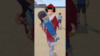 Rina nagin menculik Mio Robot Yuta angry and takes revenge😡 sakuraschoolsimulator sakura [upl. by Tomasine]