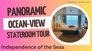 Panoramic Ocean View Stateroom Tour on Independence of the Seas Cabin 1816 [upl. by Mumford967]