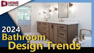 Top Bathroom Design Trends 2024  SEE THESE Before Building or Remodeling [upl. by Stillas252]