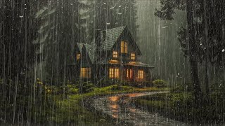 Rain Sounds for Relaxing and Falling Asleep Instantly  Study Relax Reduce Stress with Rain Sounds [upl. by Laekim]