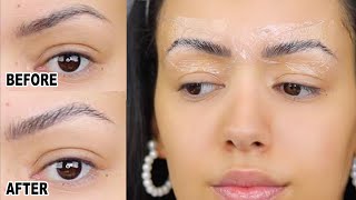 DIY BROW LAMINATION AT HOME [upl. by Notneuq]