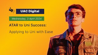 ATAR to Uni Success Applying to Uni with Ease [upl. by Marc]