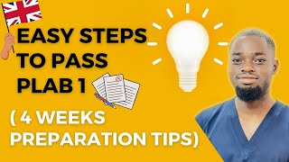 HOW TO PASS PLAB 1 EXAM IN 4 WEEKS [upl. by Lorette]