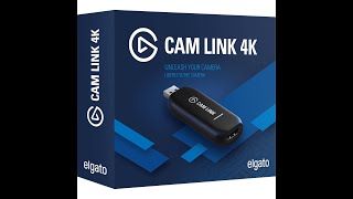 Unboxing elgato cam link 4k [upl. by Giffy92]