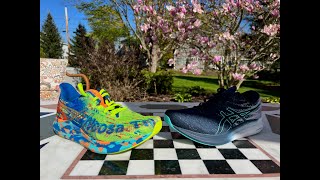 ASICS Noosa Tri 14 amp Evoride 3 Comparison Reviews Guide Sole Evolves Rides Soften [upl. by Nakah]