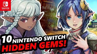 TOP 10 BEST Nintendo Switch Hidden Gems [upl. by Blandina191]