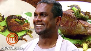 The Best Dishes From Sashi Cheliah  MasterChef Australia  MasterChef World [upl. by Ettenwahs730]