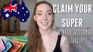 How To Claim Your Superannuation WORKING HOLIDAY AUSTRALIA [upl. by Sylera627]