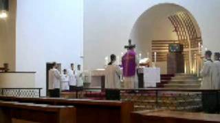 Tridentinische Messe  Traditional Latin Mass Zwölf Apostel Berlin Reminiscere III [upl. by Kristoffer308]