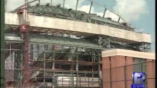 10 Years Ago Crane Collapses At Miller Park [upl. by Einnim]