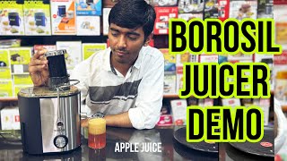 BOROSIL PRIMUS PLUS JUICER DEMO IN HINDI  BOROSIL JUICER REVIEW  BEST JUICER IN 2024 [upl. by Ravi465]