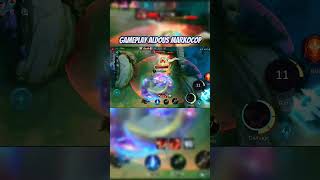 Gameplay Aldous markocop mobilelegends [upl. by Melborn]