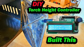 DIY Torch Height Controller builds Competition Offset Smoker [upl. by Irtak]