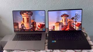 Asus ROG Zephyrus M16 2022 vs Macbook Pro 16” 2021  English version [upl. by Lisa834]