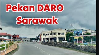 PEKAN DARO Mukah Sarawak 2024 travel sarawak Daro mukah [upl. by Belita]