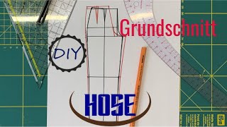 DIY Grundschnitt Hose selber erstellen [upl. by Finny192]