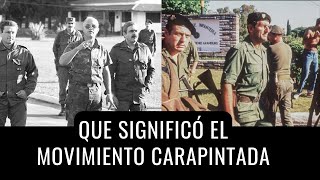 CARAPINTADAS  Gustavo Breide Obeid militar argentino y hombre de confianza del Cnel Seineldin [upl. by Fonville]