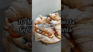 10 Minuten Dessert  Gefüllte Croissants [upl. by Yael]