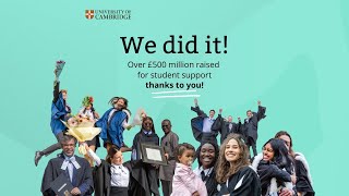 Half a billion raised to support students at Cambridge [upl. by Deva665]