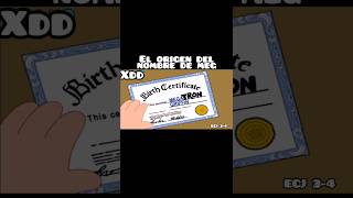 El Origen del nombre de Meg familyguy petergriffin humor shorts shortsfeed shortsviral [upl. by Econah]