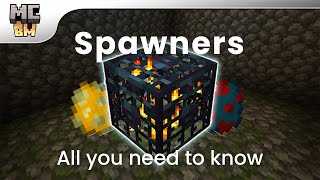 Minecraft Monster Spawner Guide  How it works  Minecraft Basic Mechanics [upl. by Daniell]