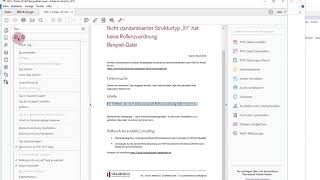 PAC 3Fehler quotNicht standardisierter Strukturtyp quotXquot hat keine Rollenzuordnungquot Acrobat korrigieren [upl. by Neurath456]