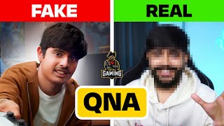 AJJUBHAI REAL FACE REVEAL  QampA  TOTAL GAMING [upl. by Elmaleh]