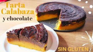 TARTA CALABAZA Y CHOCOLATE [upl. by Nednyl]