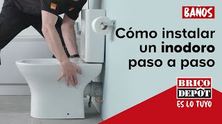 Cómo instalar un inodoro paso a paso [upl. by Nivrem85]