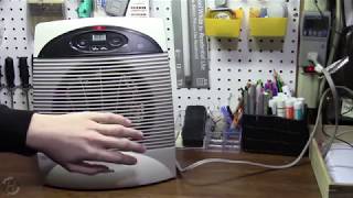 Holmes Electric FanForced Heater  Model HEH8031  First Look [upl. by Dupaix]