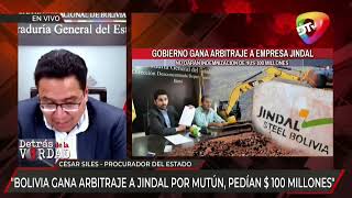 Bolivia gana millonario laudo contra transnacional Jindal [upl. by Revlys666]