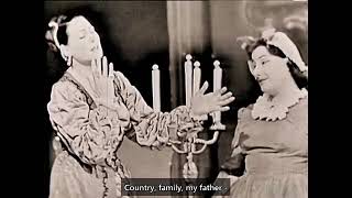 La forza del destino 1958 with English subtitles Tebaldi Corelli Bastianini [upl. by Aloisius804]