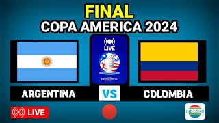 🔴LIVE INDOSIAR HARI INI  FINAL COPA AMERICA 2024  ARGENTINA VS COLOMBIA [upl. by Aicertap275]