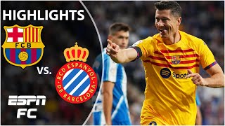 🏆 LaLiga CHAMPIONS 🏆 Espanyol vs Barcelona  LaLiga Highlights  ESPN FC [upl. by Nuzzi]