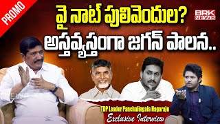 Kurnool TDP Leader Panchalingala Nagaraju Exclusive Interview  Promo  BRK News [upl. by Ibson]