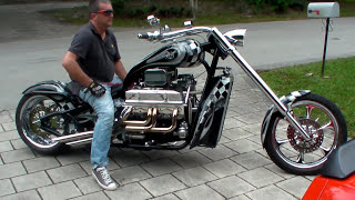 V8 CHOPPER  425HP V8 CORVETTE 57LTURN UP THE VOLUME [upl. by Ut]