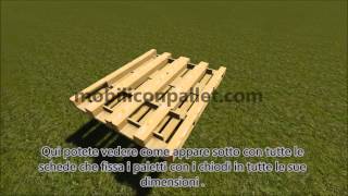 Istruzioni passo passo su come fare un letto sospeso con i pallet [upl. by Tanhya]