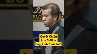 Quyết Chiến quotngọt như mía lùiquot với seri 5 điểm billiards tranquyetchien carom carom3băng trend [upl. by Niarfe]