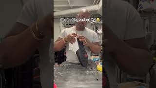 How to Reglue Jordans jordan nike sneakers before shoes after shoes restoration howto [upl. by Rolat]