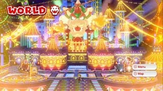 Super Mario 3D World 100 Walkthrough Part 21  World 8 86 8M 87 8AB Green Stars amp Stamps [upl. by Ymmak643]